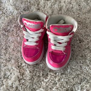 Osiris Girls high top toddler sneakers size 6
